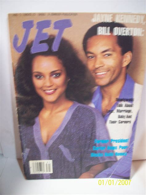 Jayne Kennedy Bill Overton Newlyweds Jet Magazine Aug 5,1985 Vintage African American Magazine ...