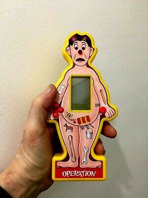 Operation Electronic Game Handheld Battery Operated 1998 Cavity Sam ...