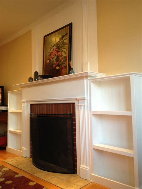 Diy Built In Shelves Next To Fireplace - Best Design Idea