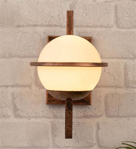 Buy Damien Copper Metal Wall Sconces by Homesake at 72% OFF by Homesake | Pepperfry