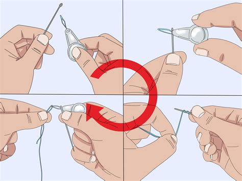 How to Use a Needle Threader: 9 Steps (with Pictures) - wikiHow