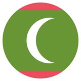 🇲🇻 Drapeau: Maldives Emoji on JoyPixels 2.0