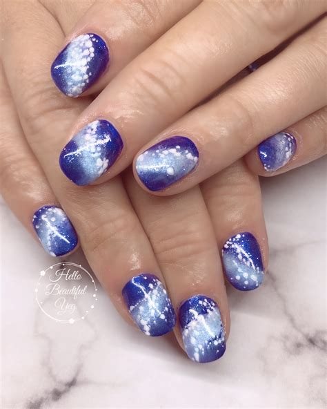 Galaxy nails | Galaxy nails, Nails, Gel nail colors