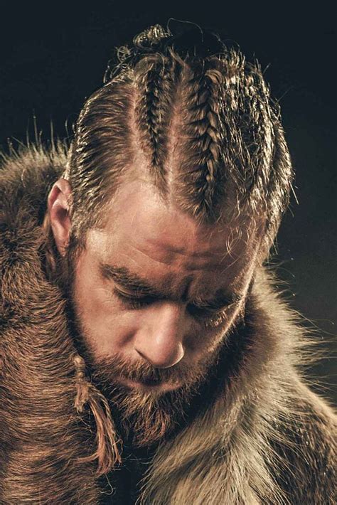 Viking Hair Braids Male : Viking braids are a new take on a very old hairstyle for men.