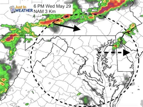 Enhanced Severe Storm Risk Wednesday May 29 - Just In Weather