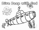 Underwater coloring Pages To Download And Print For Free sketch template