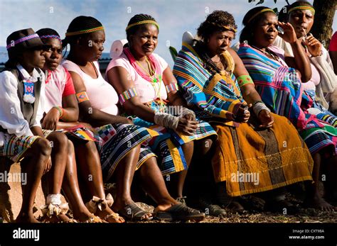 Women at a traditional festival, Venda, Limpopo, South Africa, Africa ...