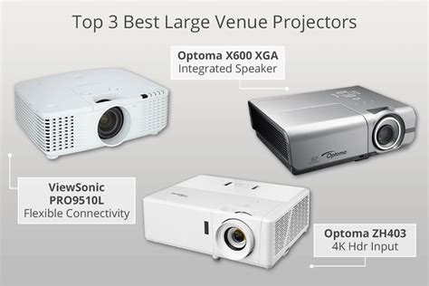 6 Best Large Venue Projectors in 2024