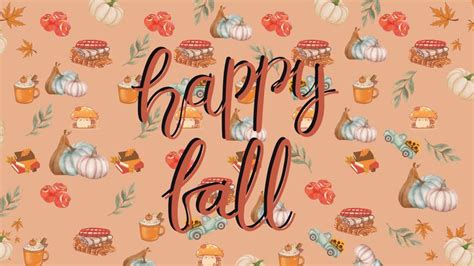 Happy Fall Desktop Wallpaper | Happy fall, Wallpaper, Desktop wallpaper