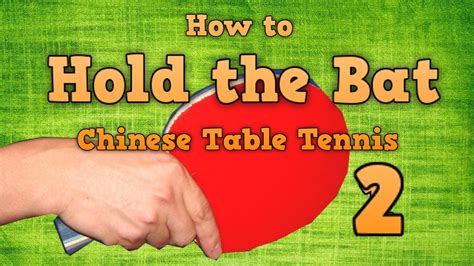 table tennis shakehand grip techniques - YouTube