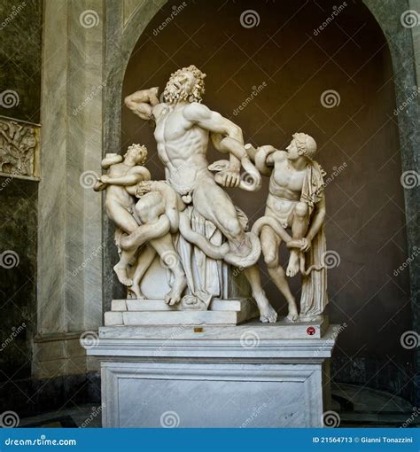 Laocoon Group in the Vatican Museum Editorial Stock Photo - Image of ...