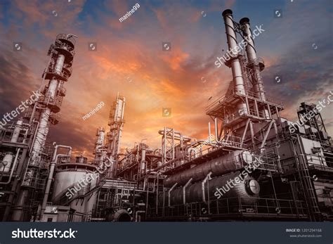 Industrial Furnace Heat Exchanger Cracking Hydrocarbons Stock Photo ...