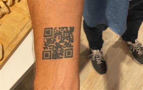 Qr Code Tattoo