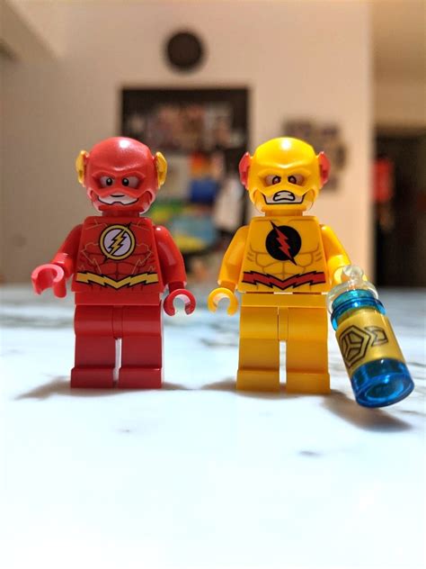 Lego DC Minifigures - Reverse Flash (Zoom) & Flash, Hobbies & Toys, Toys & Games on Carousell