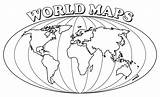 Simple World Map  20 Free PDF Printables Printablee sketch template