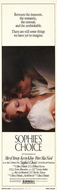 Sophie's Choice Movie Posters From Movie Poster Shop