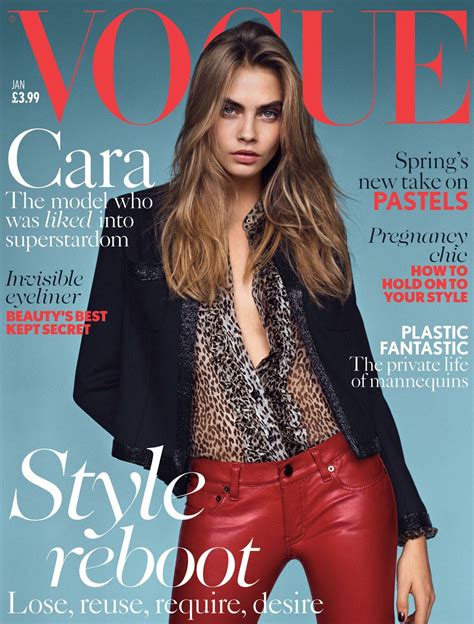 Vogue's Covers: Cara Delevingne