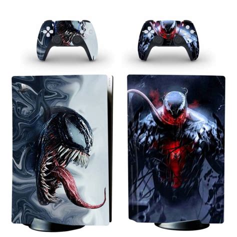 Venom PS5 Skin Sticker Decal Design 2 - ConsoleSkins.co