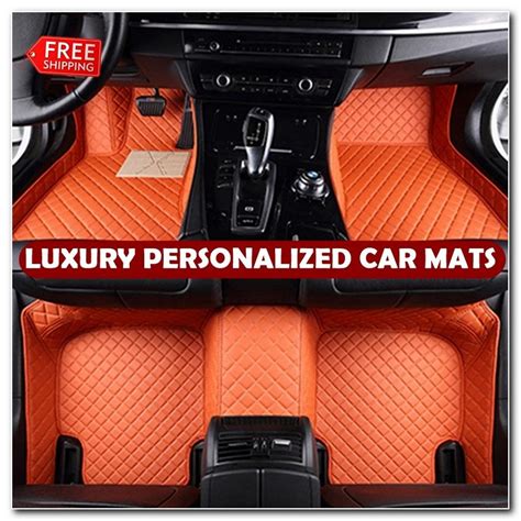 CAR FLOOR MATS Luxury Cars Floor Mats Leather Car Mats Car | Etsy