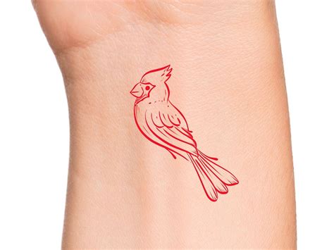 Red Bird Tattoo