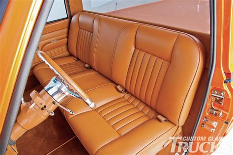 Learn more at image.customclassictrucks.com | Car interior upholstery, Truck interior, Custom ...