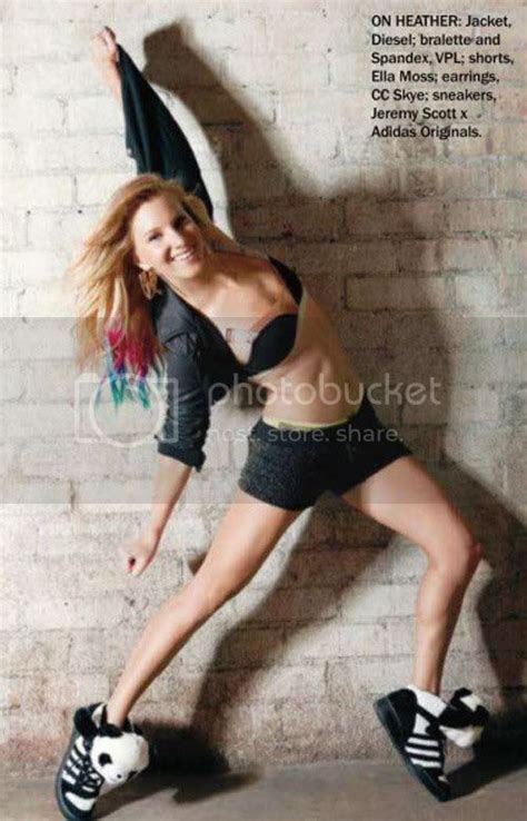 armasdelesbiana: Heather Morris en la revista Seventeen