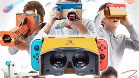 Nintendo Reveals Nintendo Labo VR Kit for Switch | Attack of the Fanboy