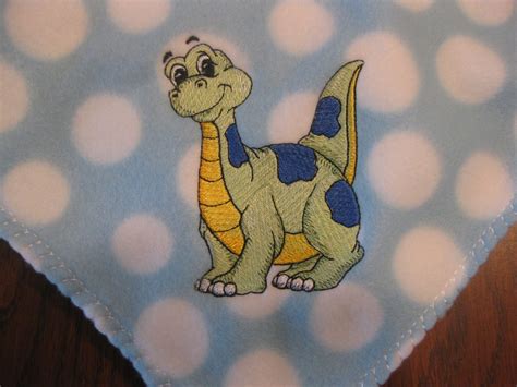 Embroidered Fleece Lined Blankets Includes Design and Can Be ...