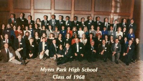 25th Reunion | MYERS PARK HIGH SCHOOL Class of '68 web site