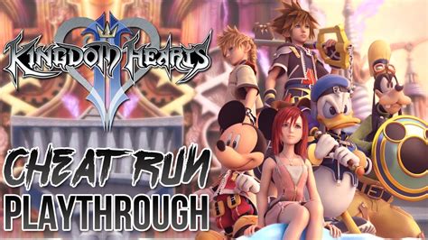 Kingdom Hearts 2 Final Mix Cheat Run Full Playthrough - YouTube