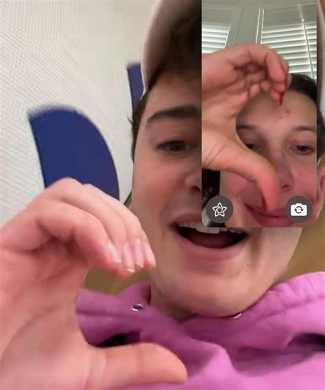 Millie Bobby Brown Shares Video Call Photo With Noah Schnapp