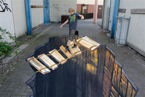 20+ Amazing 3D Street Art Illusions That Will Blow Your Mind