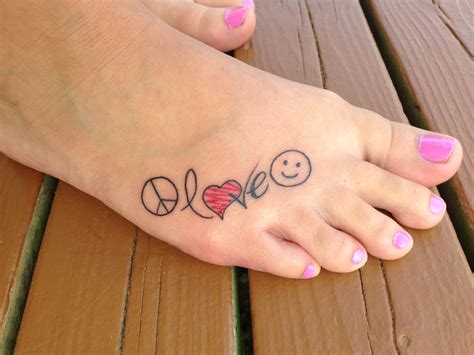 peace love happiness tattoo designs - ljtfs