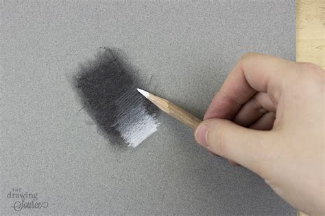 How to Use White Charcoal Pencils