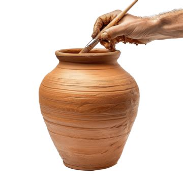 Master Potter Paint A Clay Vase, Potter, Clay, Ceramic PNG Transparent ...