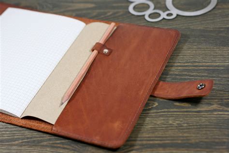 Leather Notebook Cover A5 Personalized Cover A5 - Etsy UK