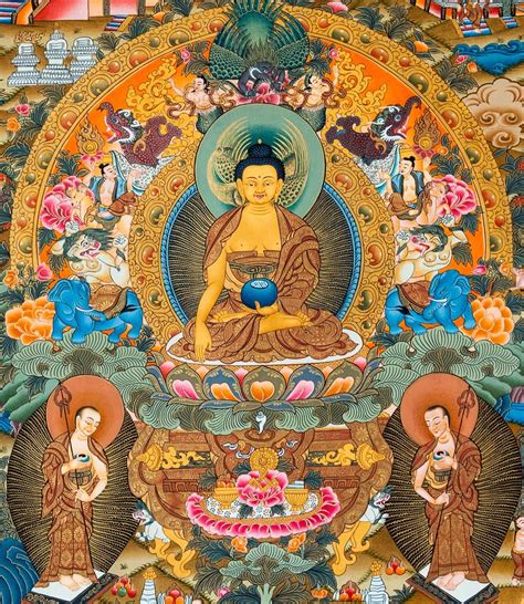 Life of Buddha Master Thangka | Buddhist artwork, Thangka painting, Buddhist art