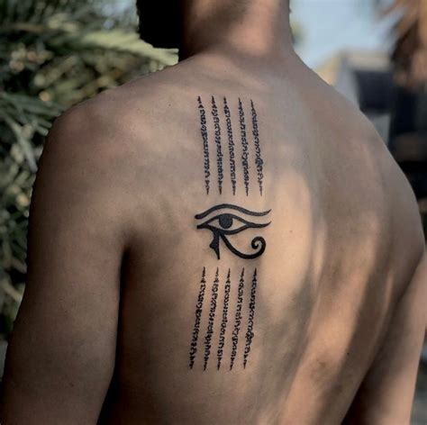 Eye of Horus By Charlie Rose Tattoo Canggu Bali in 2020 | Egyptian eye ...