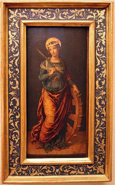 Lo Spagna. Santa Caterina d'Alessandria, 1510-1511 St Catherine Of Alexandria, Esteban Murillo ...