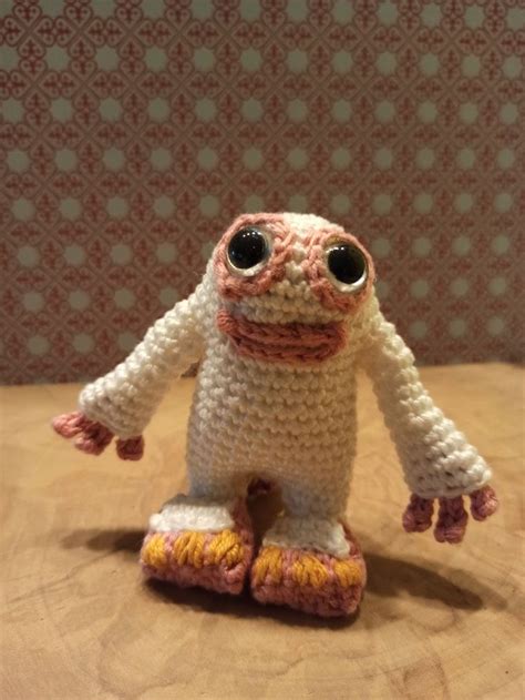 My Singing Monsters Mammott Amigurumi Holz-Insel Amigurumi Häkeln Monster klein süß ...