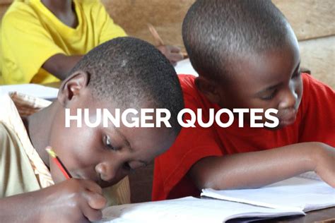 End Hunger Quotes. QuotesGram