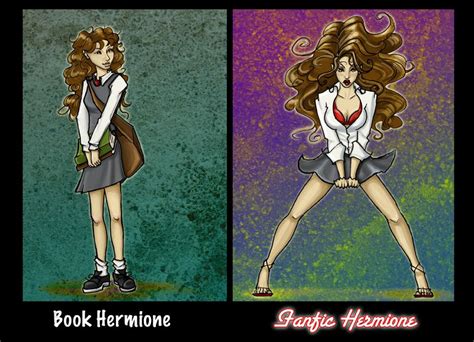 Hermione: Book vs. Fanfic by *The-Starhorse Harmony Harry Potter, Harry Potter Feels, Harry ...