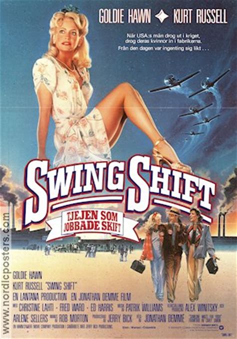 SWING SHIFT Movie poster 1982 original NordicPosters