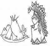 Native American Coloring Pages  Best For Kids sketch template