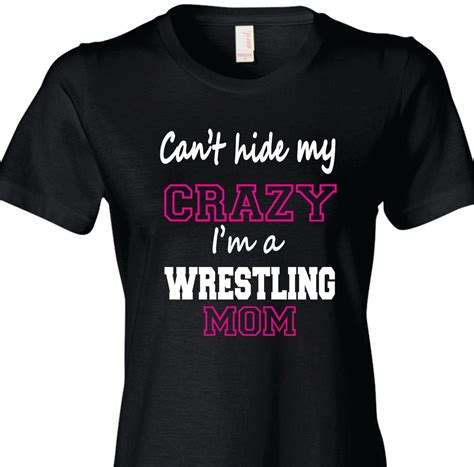 Wrestling Mom Shirt Wrestling Mom T-Shirt Can't by TShirtNerds Wrestling Mom Shirts, Wrestling ...