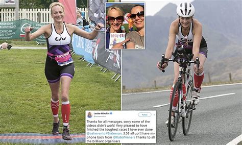 BBC Breakfast's Louise Minchin apologises over triathlon 'cheating' | Daily Mail Online