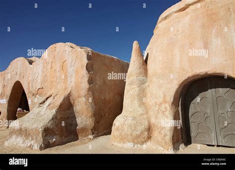 Tozeur, Tunisia: The remains of the sets from the "Star Wars" films still stand in remote areas ...