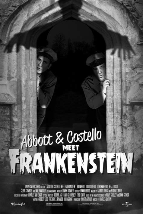 Abbott & Costello Meet Frankenstein | Poster By Randombell