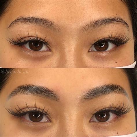 Brow Lamination Before and After Pictures (2023) | Brow lamination ...