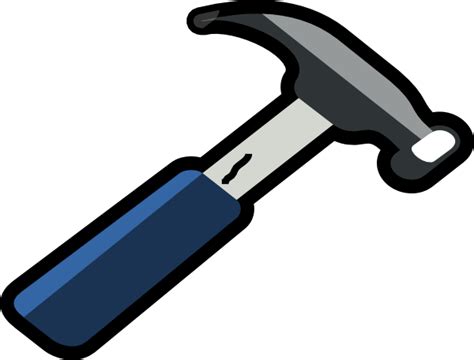 outline hammer clipart - Clip Art Library